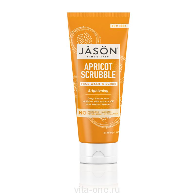 Скраб Абрикосовый (Apricot Scrubble Wash & Scrub) Jason (Джейсон) 113 г