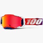 100% Armega Factory/HiPER® Red Mirror очки для мотокросса