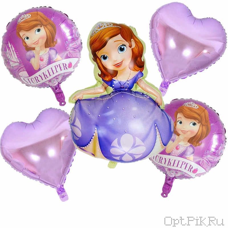 Набор фольгированных шаров "Принцесса София"