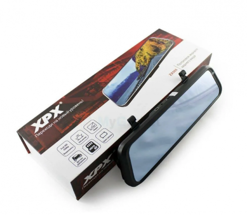 Видеорегистратор-зеркало XPX ZX968, 2 камеры,