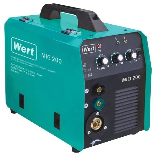 Сварочный аппарат инверторного типа Wert MIG 200 MIG/MAG