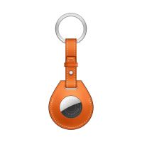 Брелок AirTag Hermès с кольцом для ключей, цвет Orange