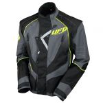 UFO Sierra Enduro Jacket Yellow куртка для мотокросса и эндуро, черно-серая