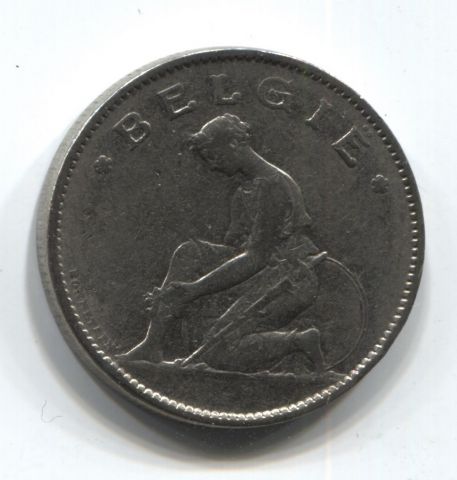 1 франк 1923 Бельгия BELGIE