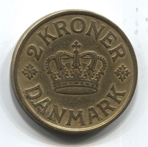 2 кроны 1925 Дания