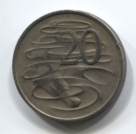 20 центов 1968 Австралия