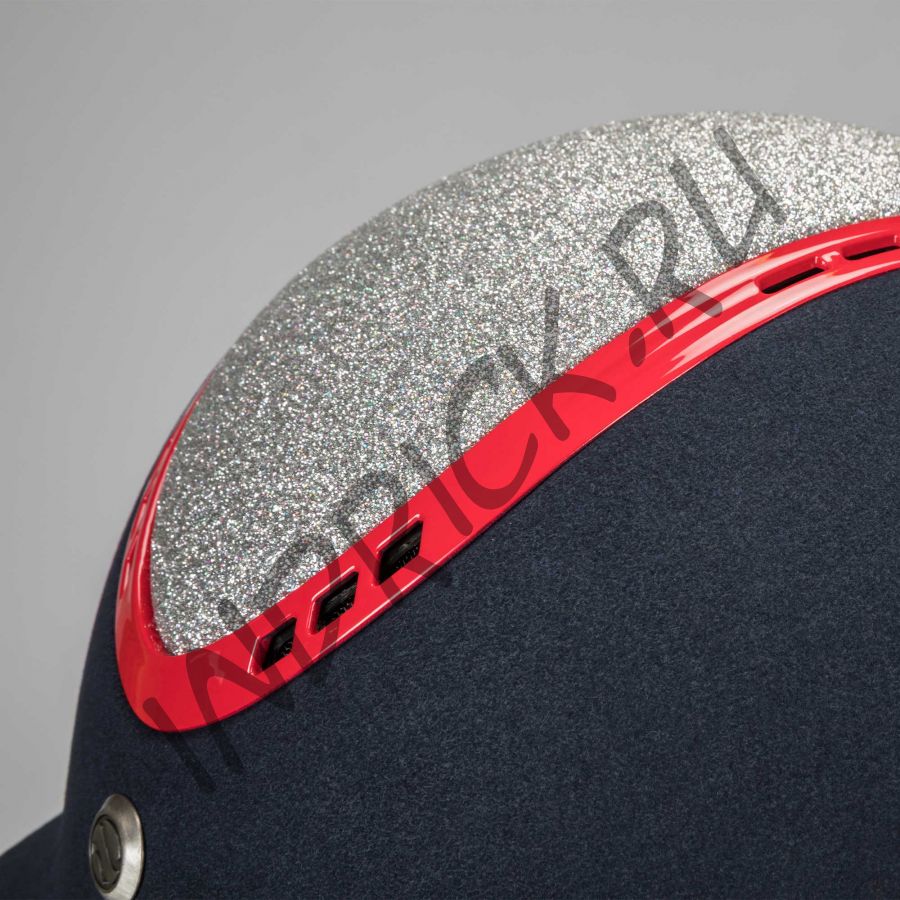 Шлем для верховой езды EQ3 Pardus Micromocca Красный Бриллиант (винтовая регулировка)