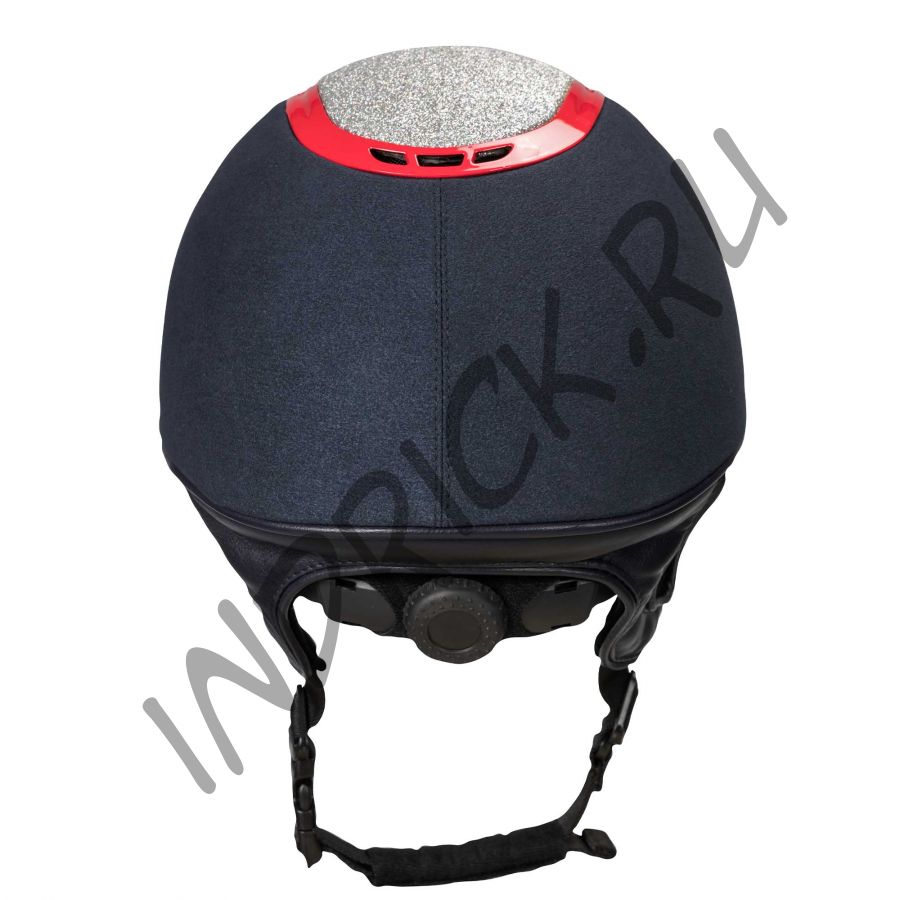 Шлем для верховой езды EQ3 Pardus Micromocca Красный Бриллиант (винтовая регулировка)