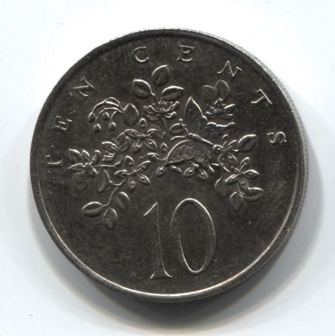 10 центов 1985 Ямайка XF