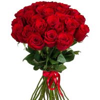 Красные розы 70 см  (Эквадор)