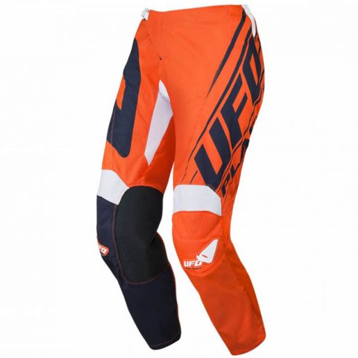 UFO Vanadium Pants Blue/Neon Orange штаны для мотокросса и эндуро, оранжевые-синие