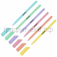 Ручка шариковая Kores Super Slide синяя Pastel K0R-M 37086