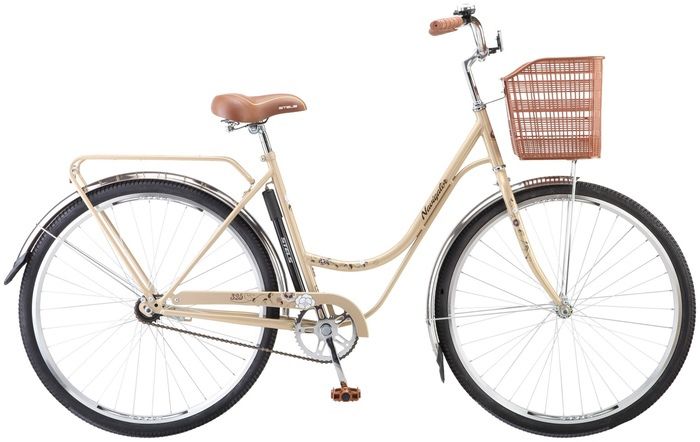 Городской велосипед STELS Navigator 325 28" Z010 20" Слоновая-кость/коричневый (LU087509 LU072360)