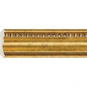 Багет Cosca Карниз 60 Античное Золото A60(1)/G327 Ш42хВ60хД2400 мм / Коска
