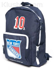Рюкзак с символикой NHL детский  New York Rangers №10, син. (ТМ ATRIBUTIKA&CLUB)
