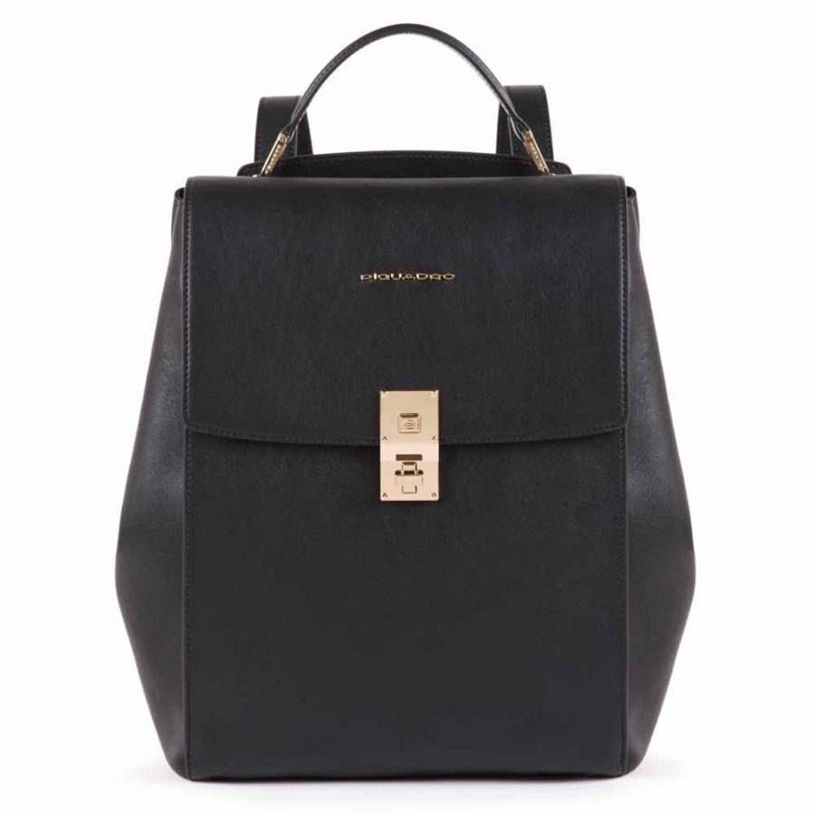 Рюкзак женский кожаный Piquadro CA5278DF/N черный
