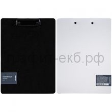 Папка-доска А4 Berlingo Steel&Style черная/белая планшет PPf_93014