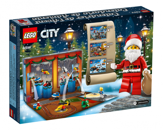 Новогодний календарь 2018. Конструктор LEGO City 60201