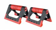 Упоры для отжиманий складные (черно-красные) Fit Tools FT-PUB-RD