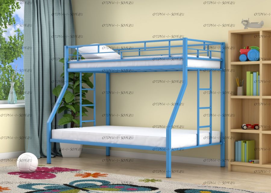 Кровать двухъярусная Милан Лофт, любые цвета