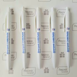 пластиковые ручки с логотипом в москве