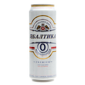 Пиво Балтика №0 б/алк 0,45л ж/б Балтика