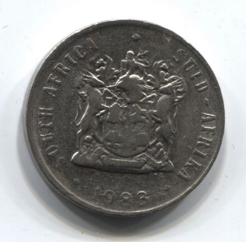 10 центов 1983 ЮАР