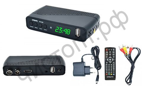 Цифровой ресивер DVB-T2/C Орбита OT-DVB16 + HDi плеер поддержка Wi- Fi и цифр. каб. каналы (цифр эфирн. телевид бесплатно) + USB ( диагност.брака > 2 нед. при отсутв. проверка 100р.