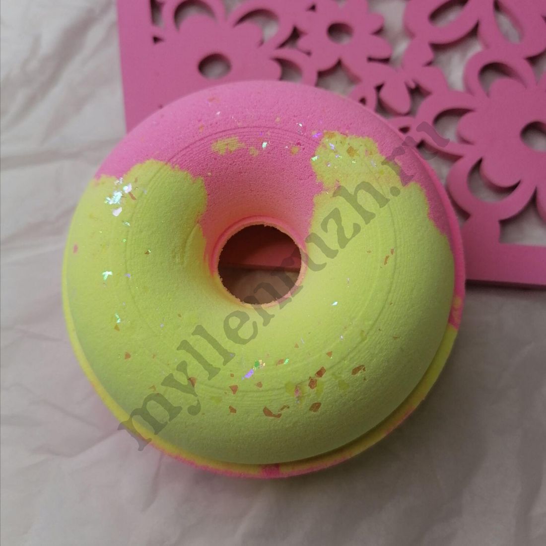 3D форма для бомбочек, Пончик 8 см (предварительный заказ)