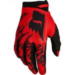 Fox 180 Peril Gloves Flo Red перчатки для мотокросса