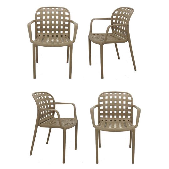 Комплект из 4-х стульев Olimpia L латте