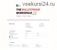 [Notion] Рабочее пространство The Bulletproof Workspace 2.01 (William Nutt)