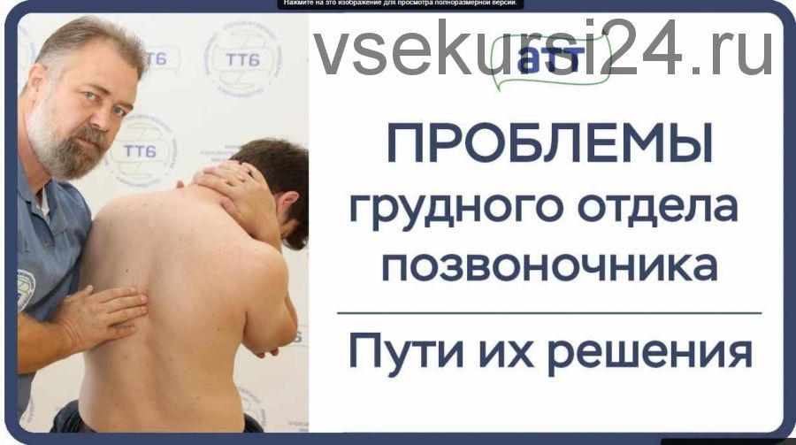 Проблемы грудного отдела позвоночника и пути их решения (Фидель Субботин)