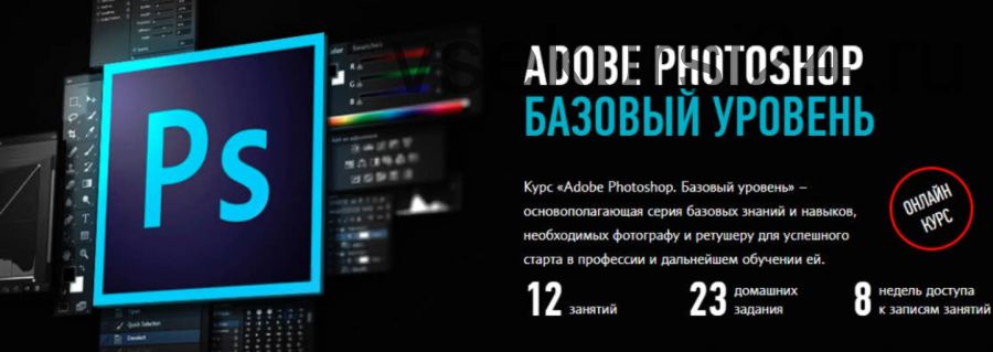 [Profileschool] Adobe Photoshop. Базовый уровень 2019 (Андрей Журавлев)
