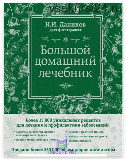 Большой домашний лечебник (Николай Даников)