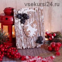 Новогодний пряник с оленем (Виктория Назаренко)