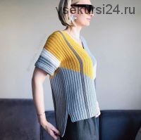 Пуловер «Geometric colorblock» (Светлана Кочкина)