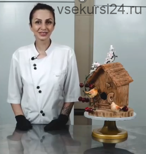 [Кондитерка] 3D торт «Скворечник» (Даяна Лус)