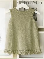 Детское платье спицами Erantis Holiday (Knitting for Sif)