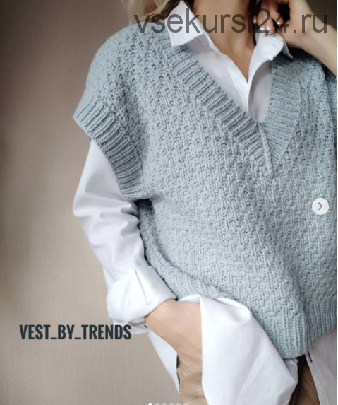 Жилет «Vest_by_trends» (trends_knitting)