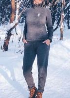 [Вязание] МК Комфортный вязаный костюм в стиле casual (Anastasiya_kless, mrs_knowall)