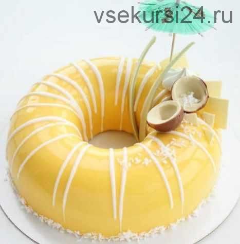[sweetburg] Техкарта муссового торта Пина Колада (Екатерина Климчева)