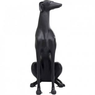 Фигура декоративная Dog, коллекция "Собака" 115*180*75, Стекловолокно, Черный