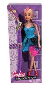 Кукла в наборе "София" с модными аксессуарами, 29 см (арт. 100701641)