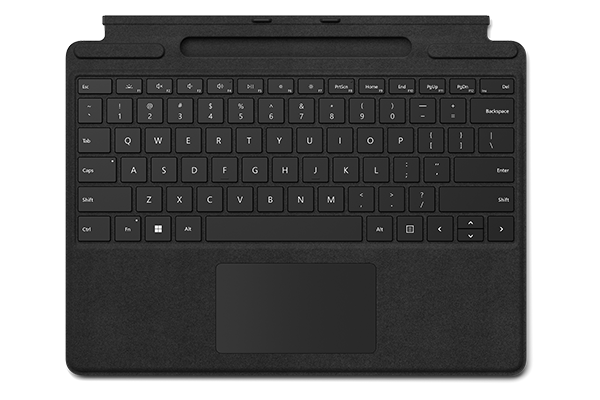 Клавиатура Microsoft Surface Pro Signature Keyboard Alcantara (Black)