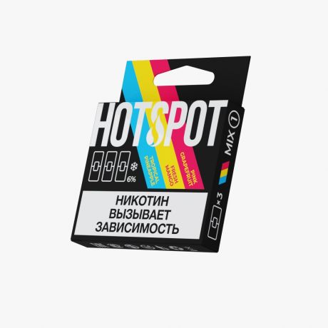 Hotspot - Mix 1 [3 шт.] картриджи для JUUL