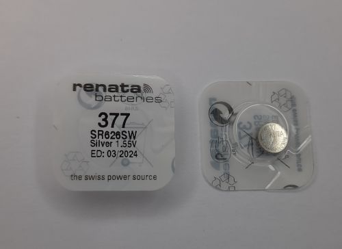 Батарейка Renata 377 SR626SW Silver 1,55V