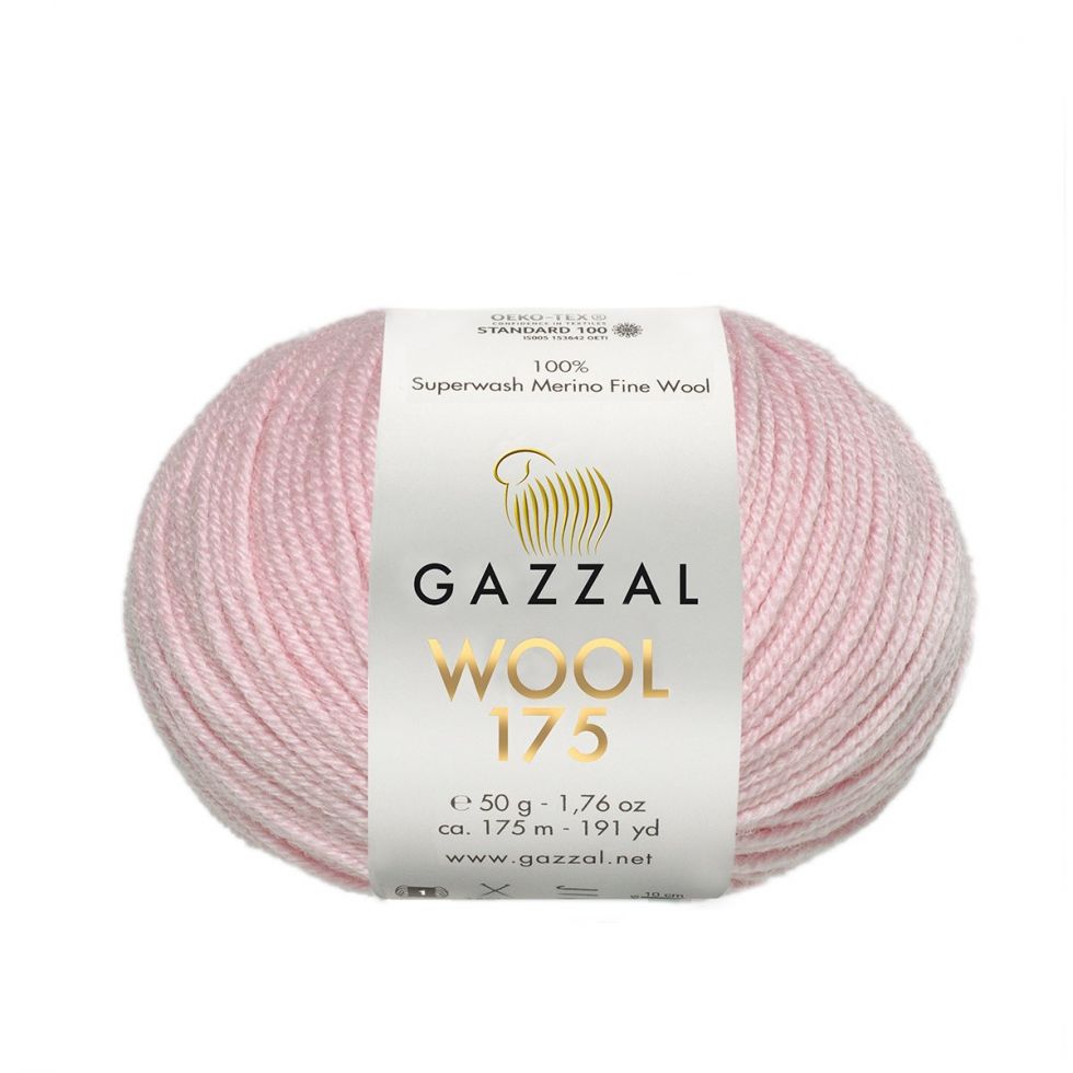 Wool 175 (Gazzal) 329-розовый