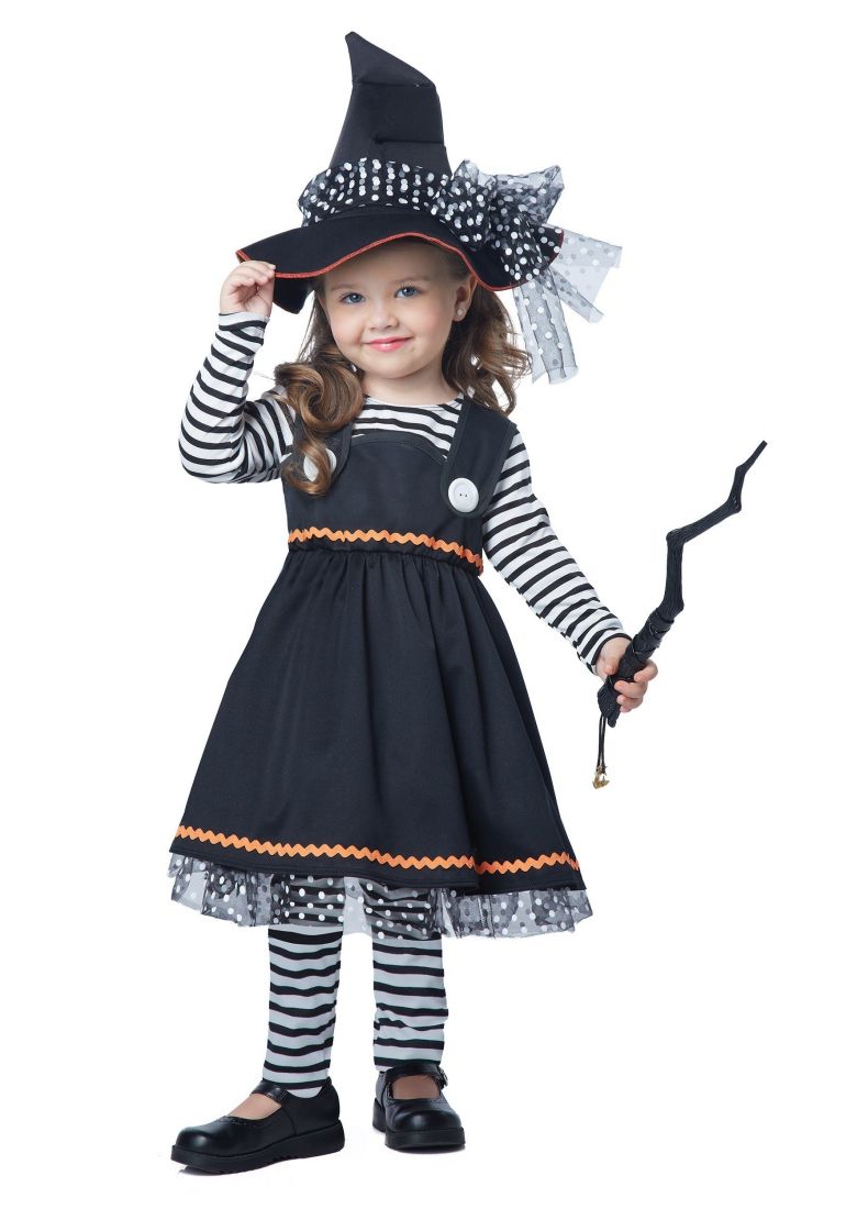 Детский костюм коварной ведьмочки