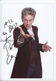Автограф: Питер Капальди. Доктор Кто / Doctor Who